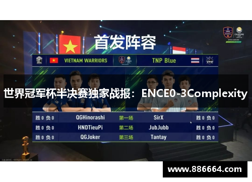 世界冠军杯半决赛独家战报：ENCE0-3Complexity